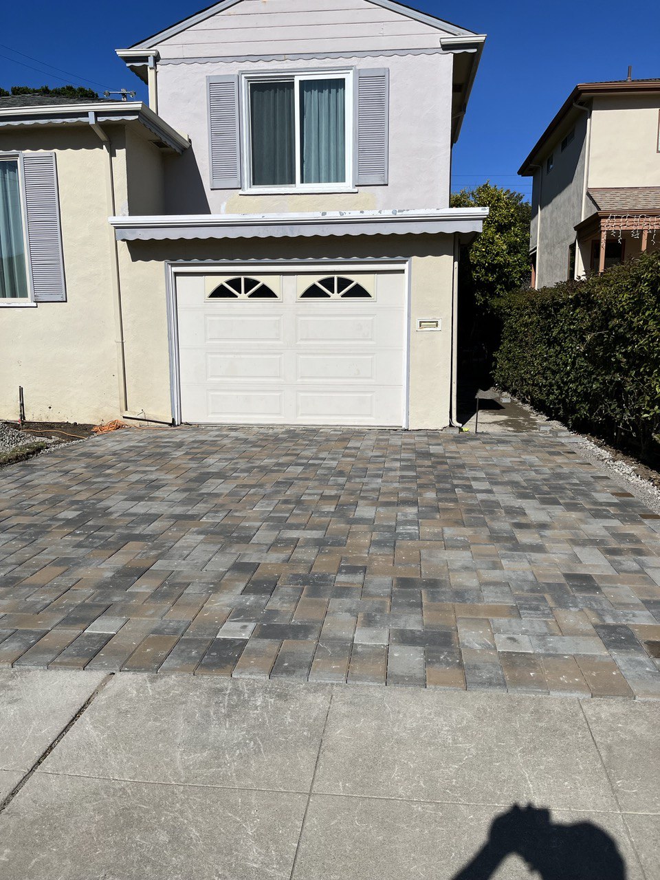 Modern Driveway Paver Installs — Completed