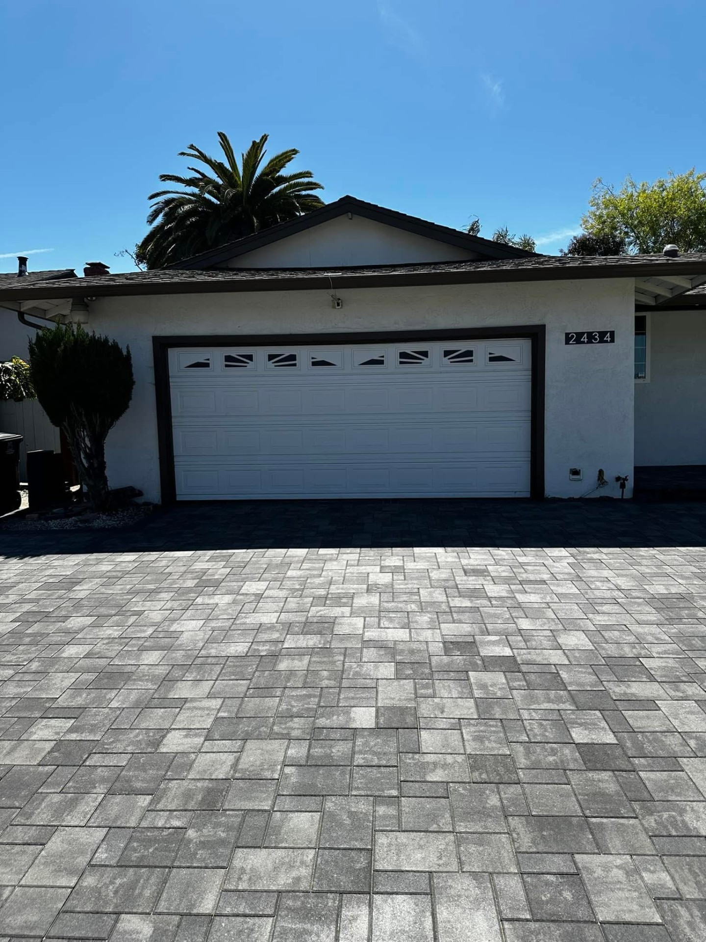 Modern Driveway Paver Installs — Completed