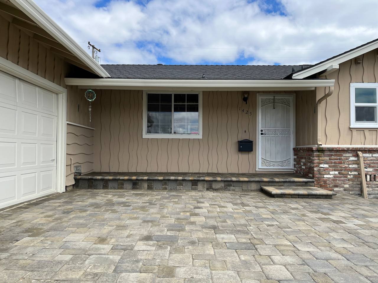 Driveway & Entry Steps Pavers — Completed