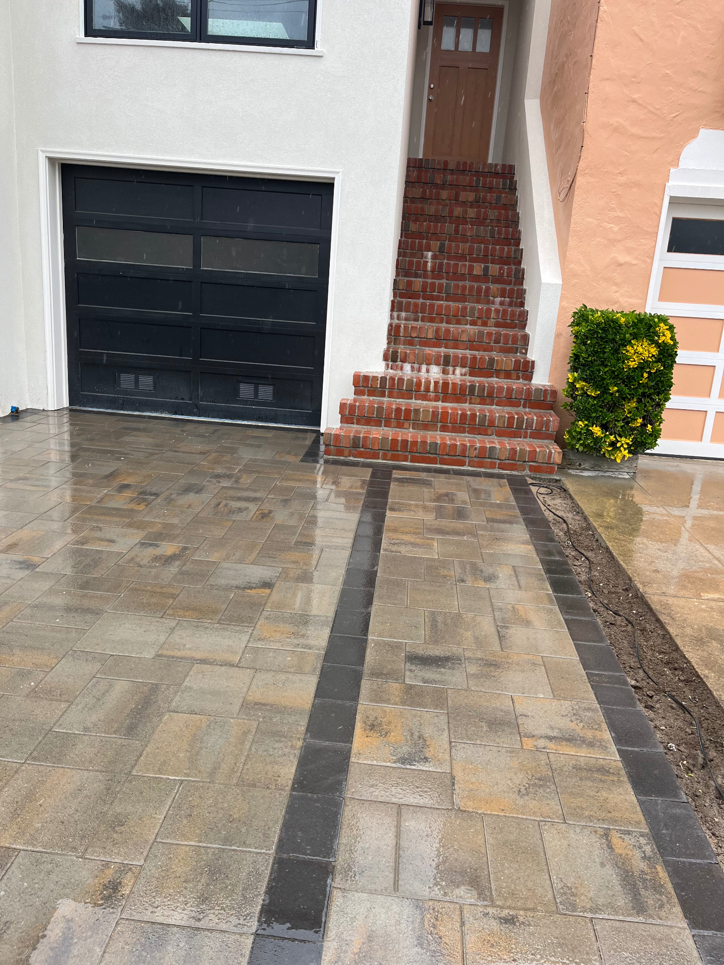 Driveway Demo & Paver Install — After